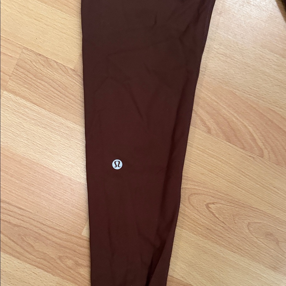 Lululemon Athletica Rich Brown Leggings - Picture 2 of 6